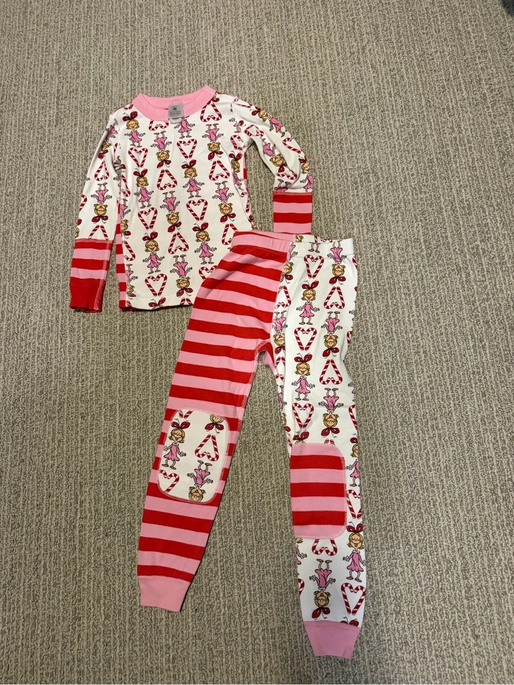 Girls Cindy Lou from The Grinch Holiday Pajama Set